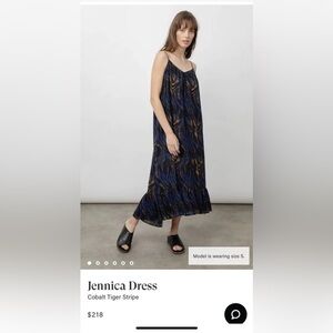 Rails Jennica Crepe Tie Dye Cami Sweetheart Neckline Tiered Midi Dress, Size XL